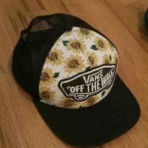 Sunflower Vans Baseball Hat